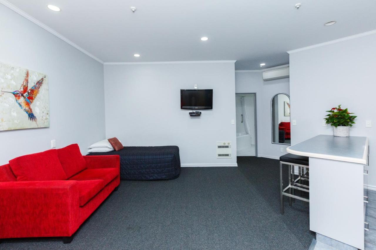 Aubyn Court Spa Motel Palmerston North Esterno foto